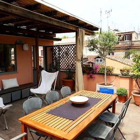 Trastevere Split Level Terrace Apartment - Top Collection Roma Exterior foto