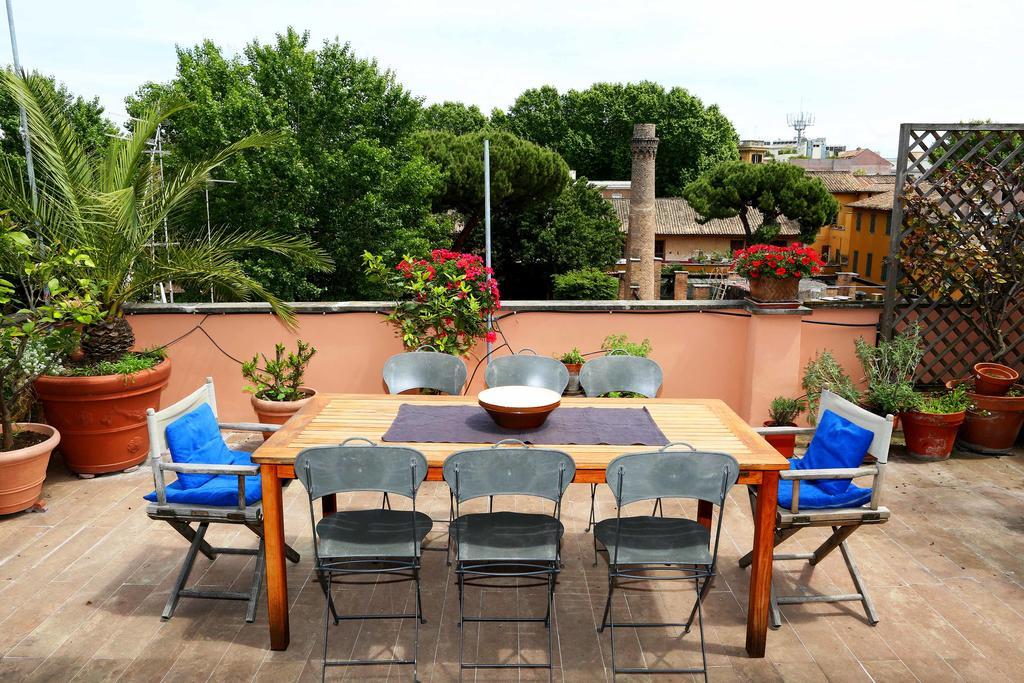 Trastevere Split Level Terrace Apartment - Top Collection Roma Exterior foto