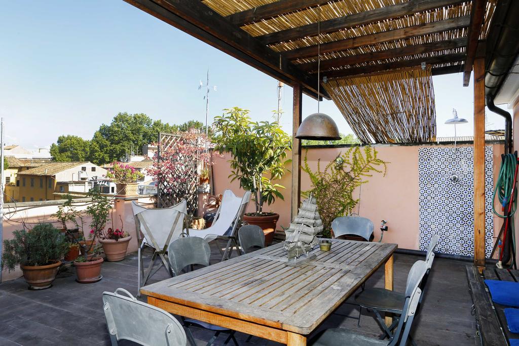 Trastevere Split Level Terrace Apartment - Top Collection Roma Exterior foto